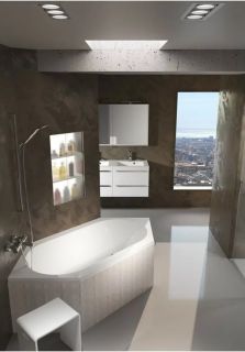 Акриловая ванна Riho Kansas B035001005 190х90см белый